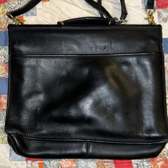 Sacoche International USA Leather vintage messenger bag - Picture 4 of 10